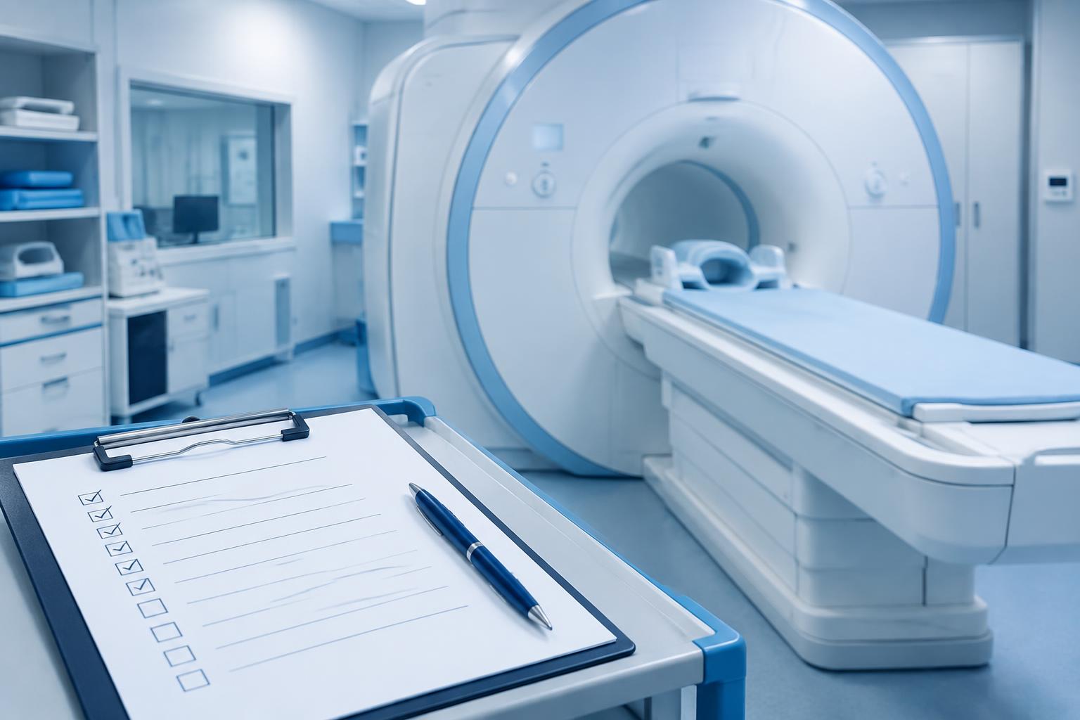 Checklist de manutenção preventiva em Ressonância Magnética | manutenção de ressonância magnética